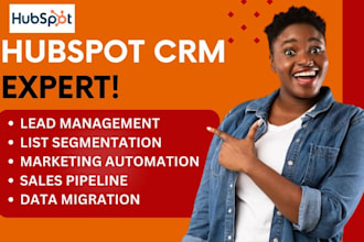 do hubspot lead management list segmentation marketing automation sales pipeline