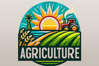 creative agriculture logo for your business