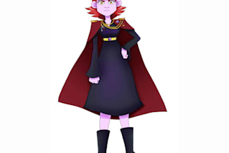 custom fantasy portrait, dnd fantasy character