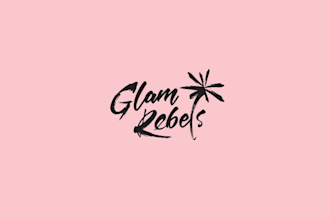 design elegant script and typography logo