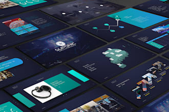 design crypto, web3, nft professional pitch deck white paper and company profile