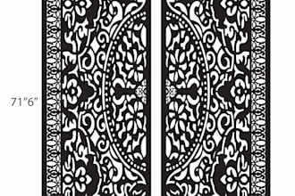 cnc laser cutting,fiver cutting design 2d illustration