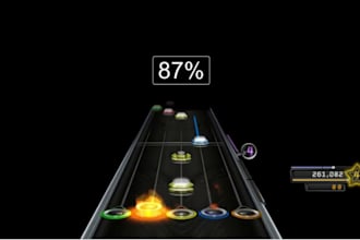 chart any song for clone hero, yarg, rock band, custom clone hero drum