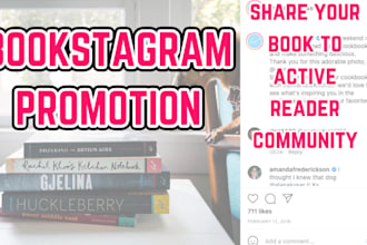 do bookstagram promotion, promote your book on instagram
