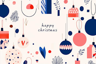 design your christmas, birthday card etc