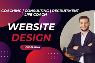 design life coaching website life coach website consulting website