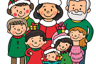 draw couple, family, groups in vector