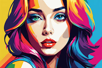 make your photos into wpap pop art