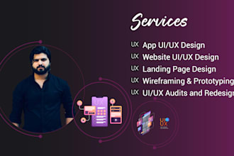 design web ui ux design, dashboard ui ux and app ui ux design in figma