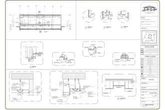 do architectural and construction drawings, PDF to cad, 2d floorplan, blue print