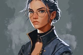 do a dnd art and d and d character for you