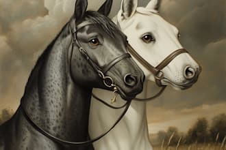 watercolor portrait of your pet dog, cat, horse etc