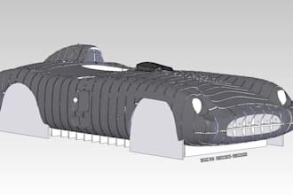 create a body buck of the car model you request