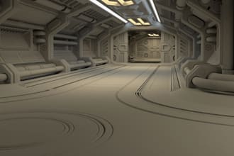 do realistic 3d environment model for game 3d game environment modelling 3dmodel