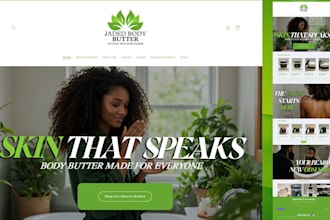 skin care website cosmetics website makeup skin care shopify store skin care