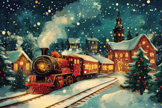 draw christmas, thanksgiving, holiday, custom card