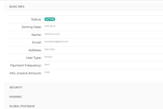 create cpa network, own affiliate tracking panel