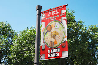 create designs for commercial purposes and sports pamphlets