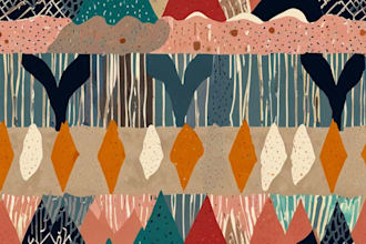 do seamless pattern design for babies textile