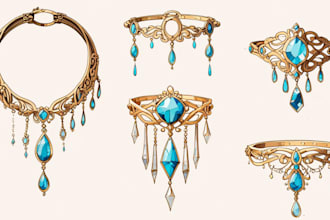 design jewelry sketch for you