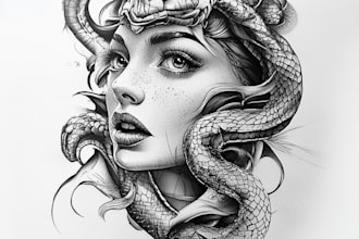 do create attractive realism and full sleeve tattoo designs
