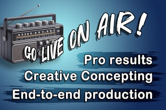 produce an epic radio commercial