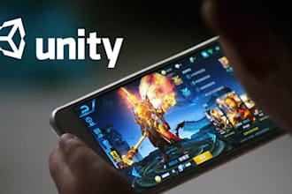 build unity 2d 3d game,fps,rpg,multiplayer, pc,android,ios,levels,characters,bug