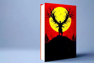 book cover design, non fiction, fantasy book cover design