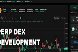 build a dex, cex platform like binance, fork gmx, dydx