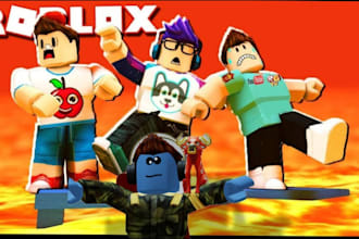 develop roleplaying roblox game,obby,script,roblox maker,map,npc character,guis