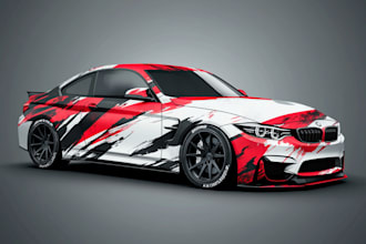 do van wrap design, car wrap design, truck wrap design