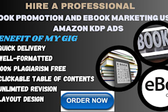 do book promotion and ebook marketing using amazon KDP ads and selling one