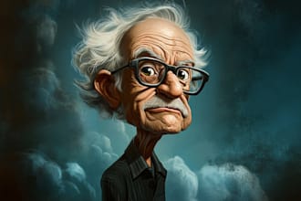 make a cartoon caricature avatar