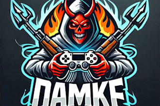 do make anubies e sport gaming mascot logo design service for company design
