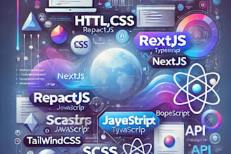 be your reactjs nextjs front end web developer