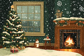 do  design christmas cards, holiday invites, new year cards