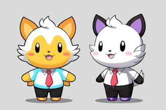 make special cartoon mascot character