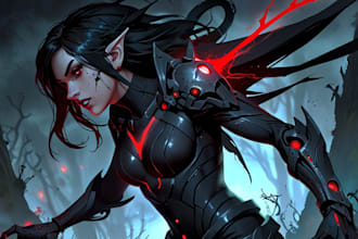 make your fantasy, science fiction, or horror art