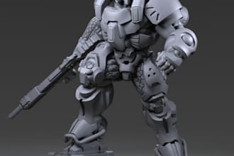 3d character modeling 3d model miniature warhammer dnd for 3d printing