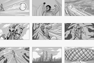 do storyboard, art, illustration, animation, drawing, sketch, and digital art