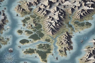 design custom fantasy maps for you