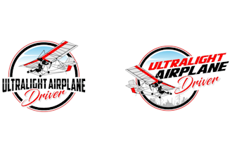 design awesome airplane logo