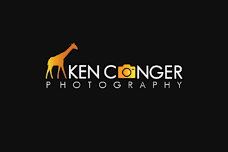 design custom photography watermark or signature logo