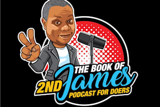 design modern podcast logo for your business
