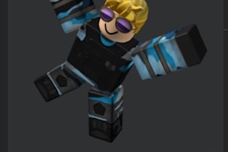 create roblox shoulder pals and upload it for you