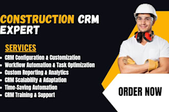 hubpot construction CRM zoho pipedrive monday gohighlevel sales force sugar crm