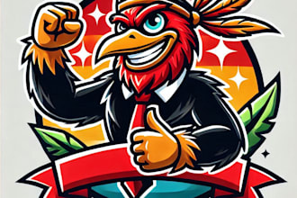 do awesome style for papua gunia mascot logo for your business