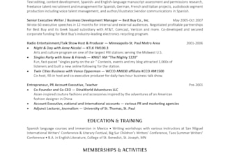 fix or update your resume