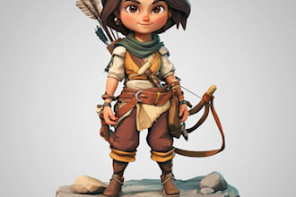 design and animate 2d game characters and sprite sheet,