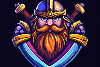 design a custom fantasy, rpg, sci fi animated game logo